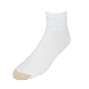 Gold Toe Men's Big & Tall Cotton Quarter Socks (Pack of 6)